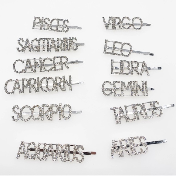Zodiac hair clip- Sagittarius - Picture 1 of 7